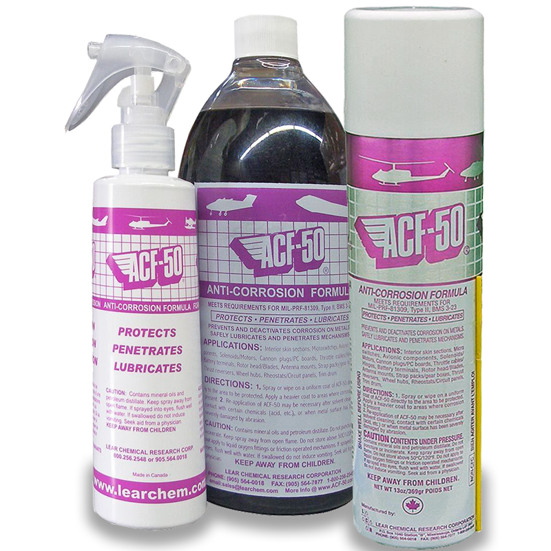 ACF-50 Formule anti-corrosion aéronautique – Lubrifiant protecteur pour avions