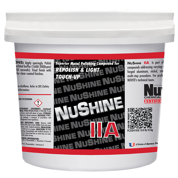 NuShine IIA | Polissage premium métaux