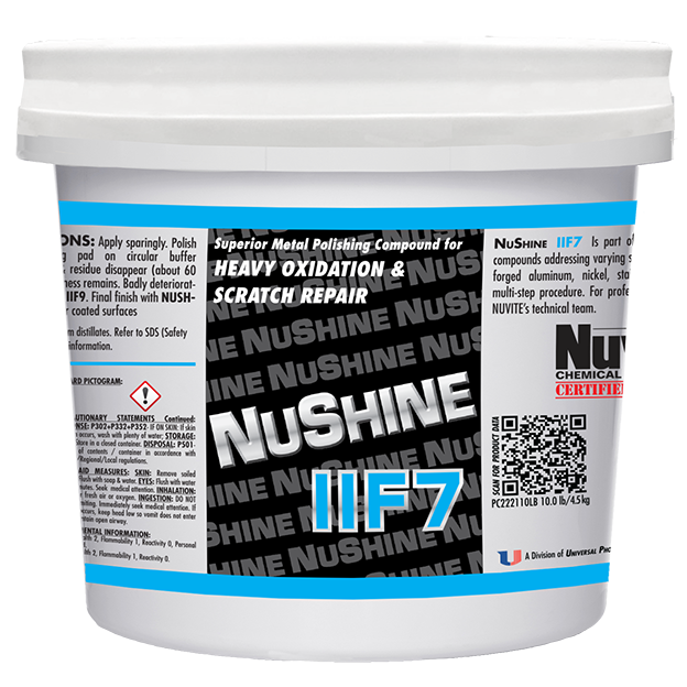 NuShine IIF7 | Polissage métaux aéronautiques