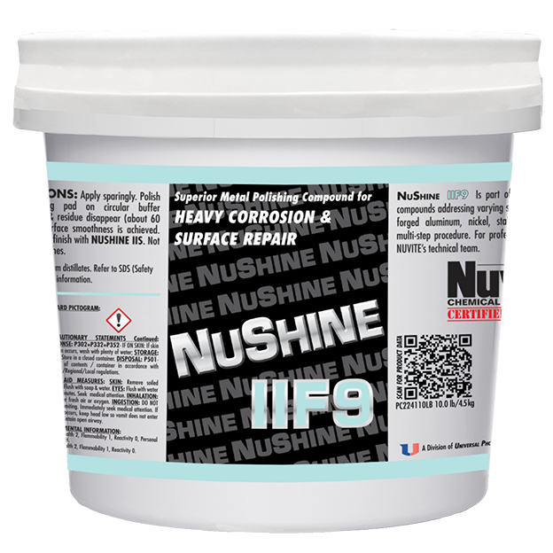 NuShine II F9 | Polissage premium métaux