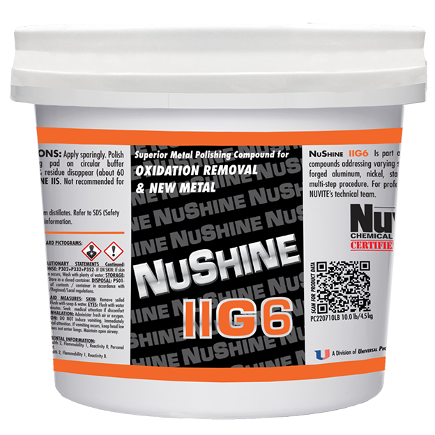 NuShine II G6 | Polissage premium métaux