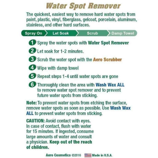 Water Spot Remover | Éliminateur traces d’eau